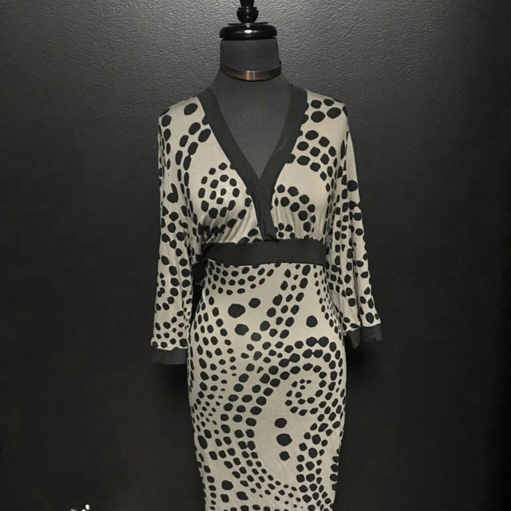 ATHLETA Polka Dress Sz L
